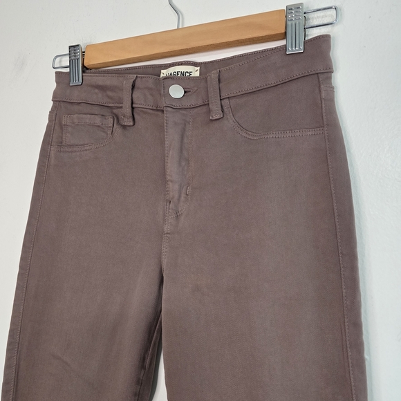 L'Agence brown skinny jeans classic stretchy fall Equestrian Preppy - Picture 5 of 9